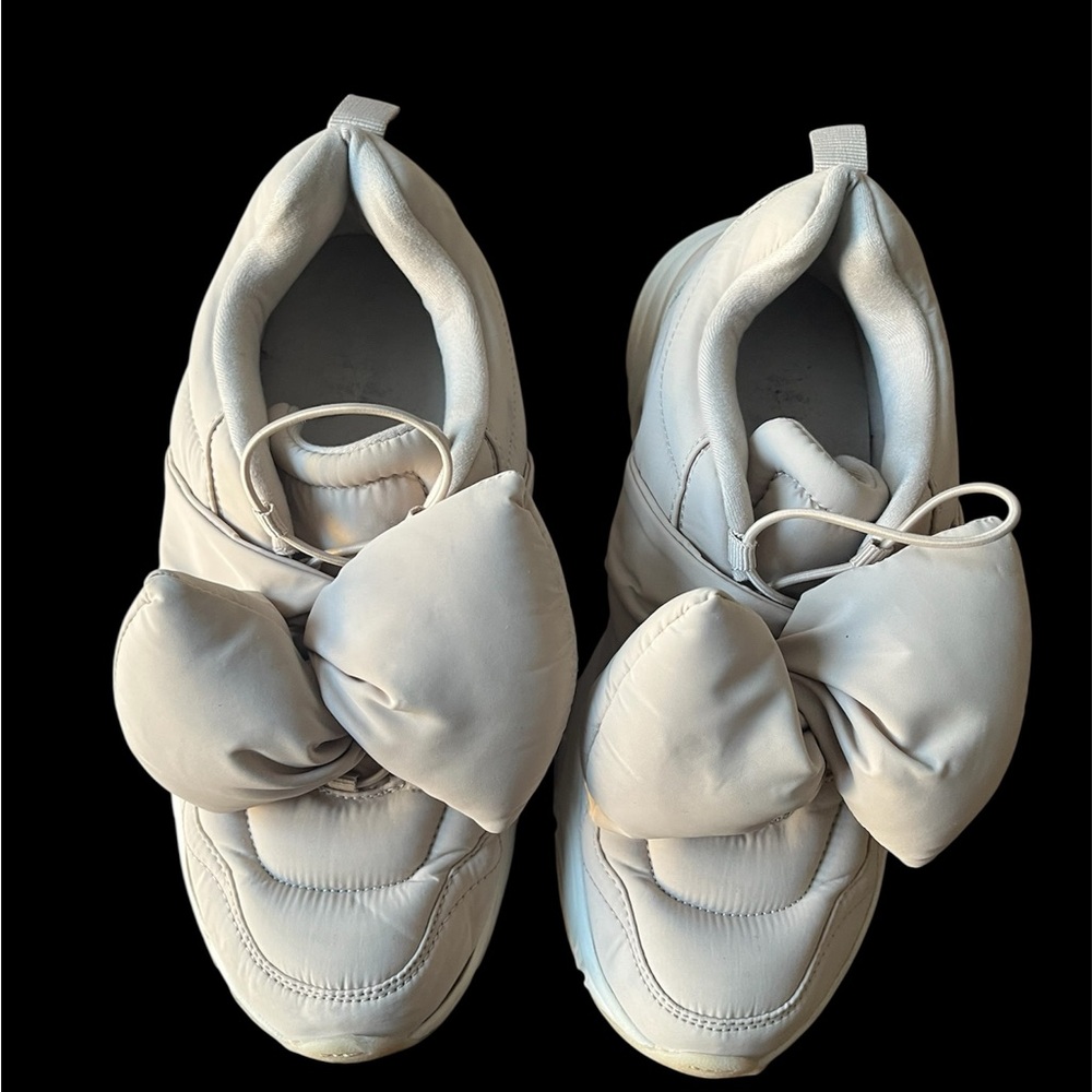 Zara Sneakers with Bow Detail
